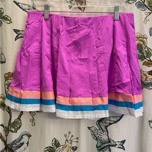 Lilly pulitzer luxletic Loren skort size large, NWOT amethyst